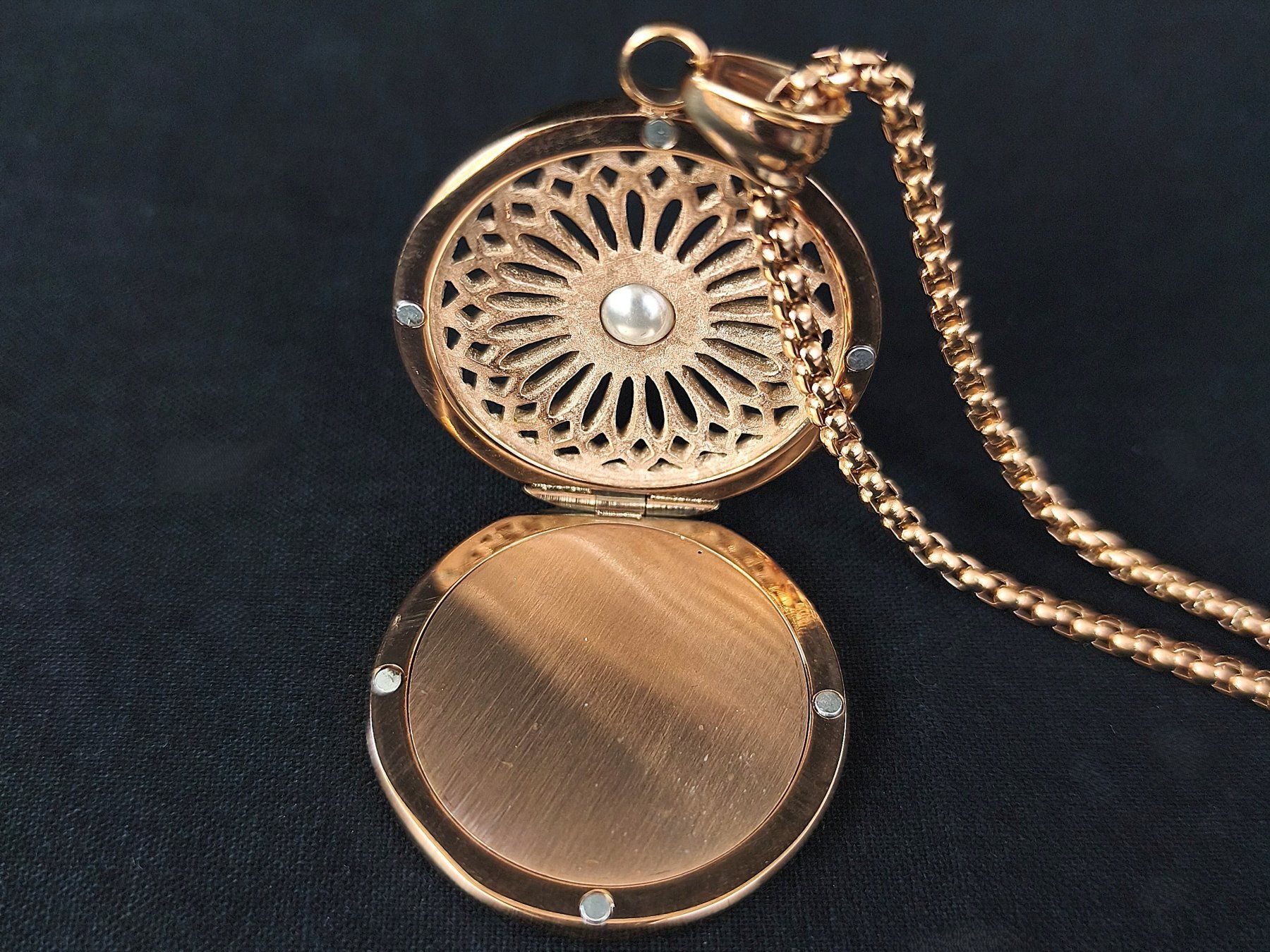 Catenine: Lange Halskette mit Traumfänger Amulett – Usato da Pratteln venduto da Restwert_Pratteln 5