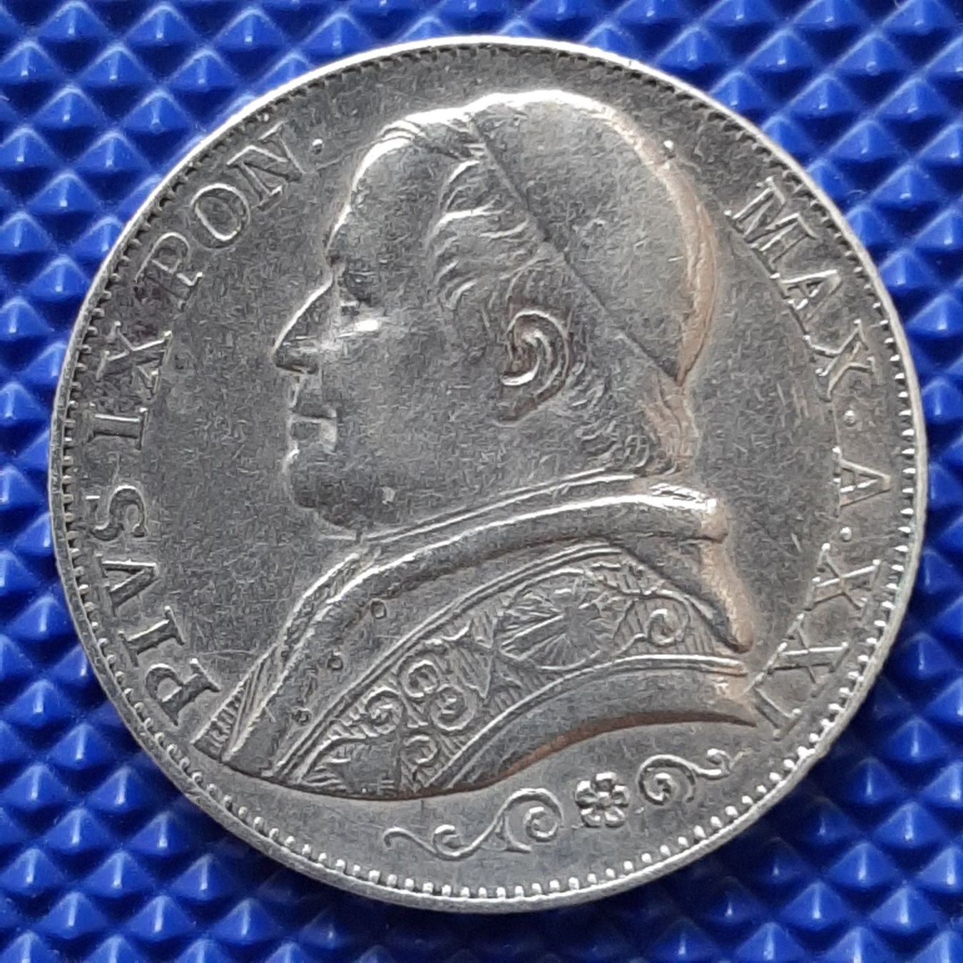 Alle Münzen: 2 Lire 1866 Vatican – Gebraucht aus Carouge GE von cecob0909 1