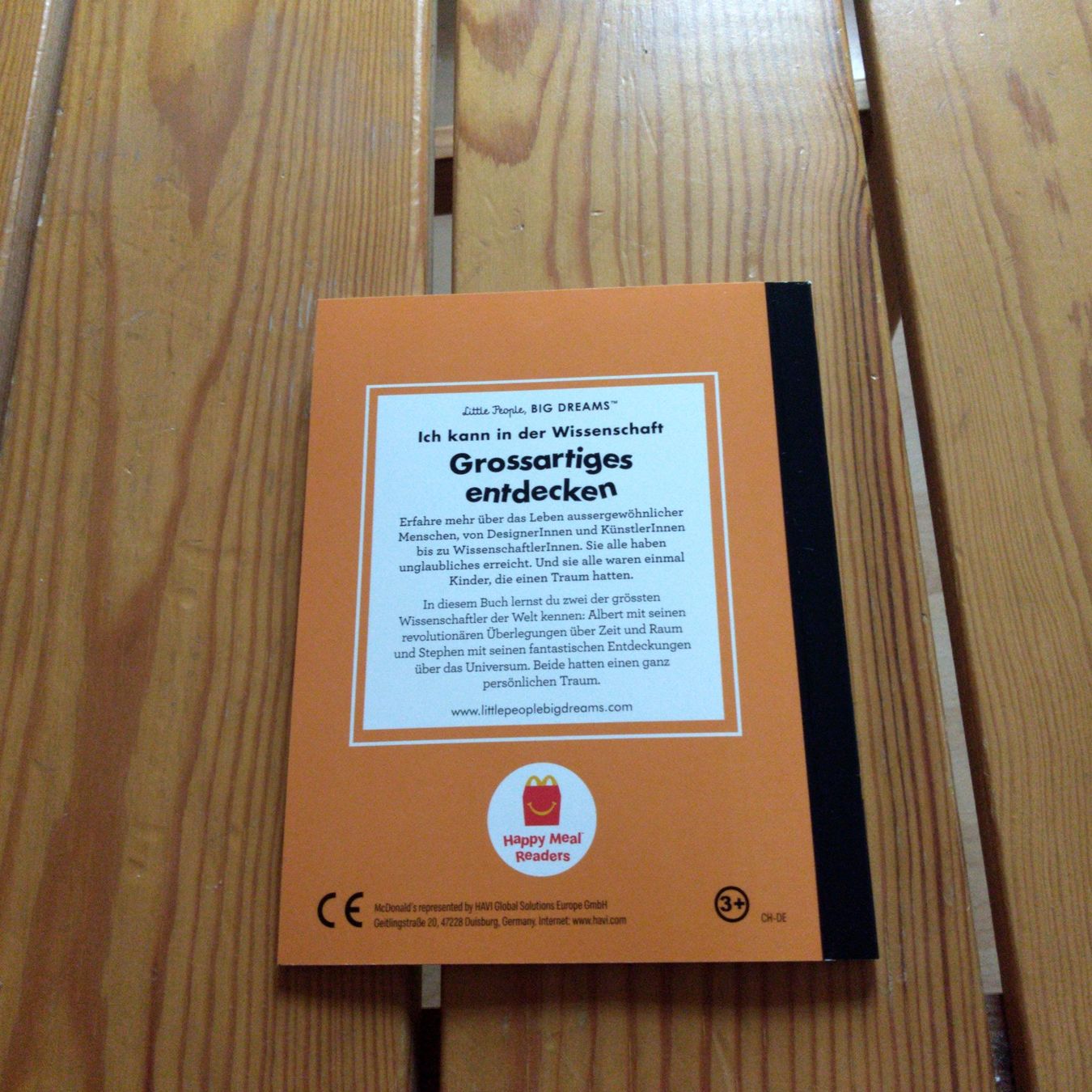Libri: Mc Donalds Happy Meal Büchlein – Nuovo e nell'imballaggio originale da Maienfeld venduto da Hanswurst64 1