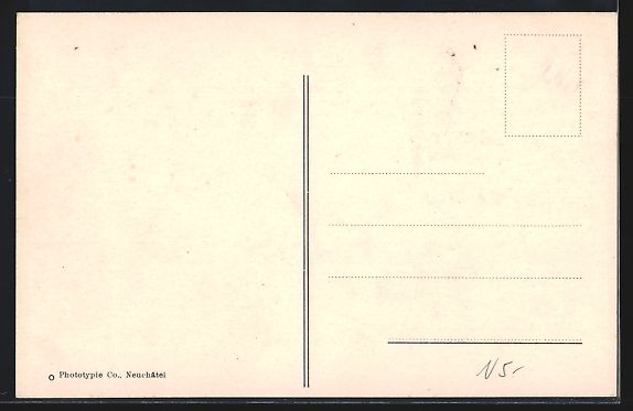 Cartoline postali: Loueche-les-Bains, Hotel de la Maison Bl – Usato da Berlin venduto da bartko-reher 1
