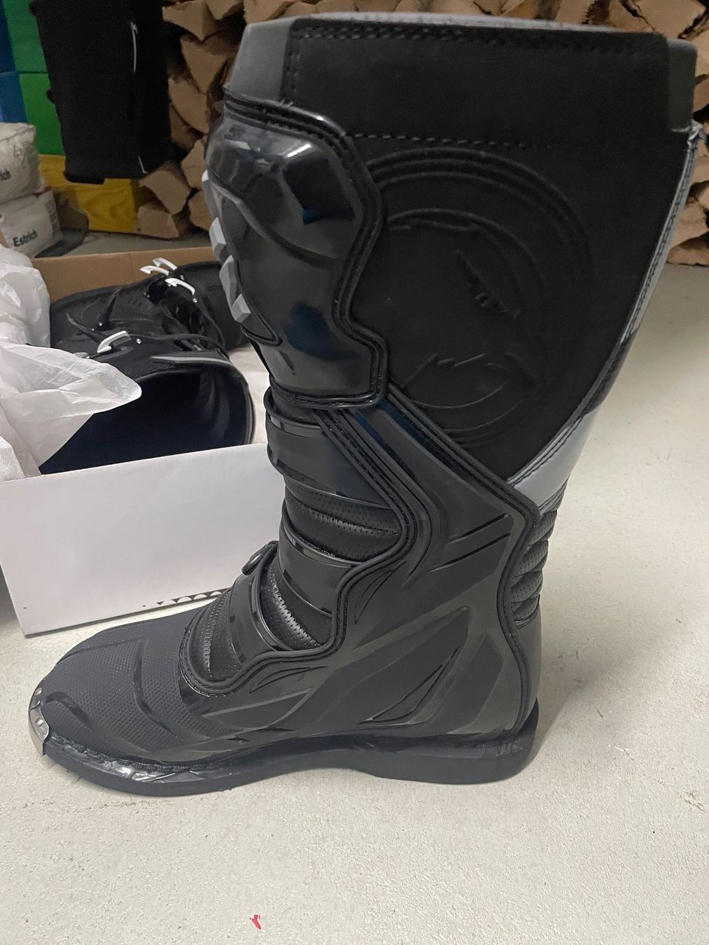 Scarpe da uomo: Motorrad Stiefel RAVEN – Nuovo (secondo la descrizione) da Grüningen venduto da JaBeWy