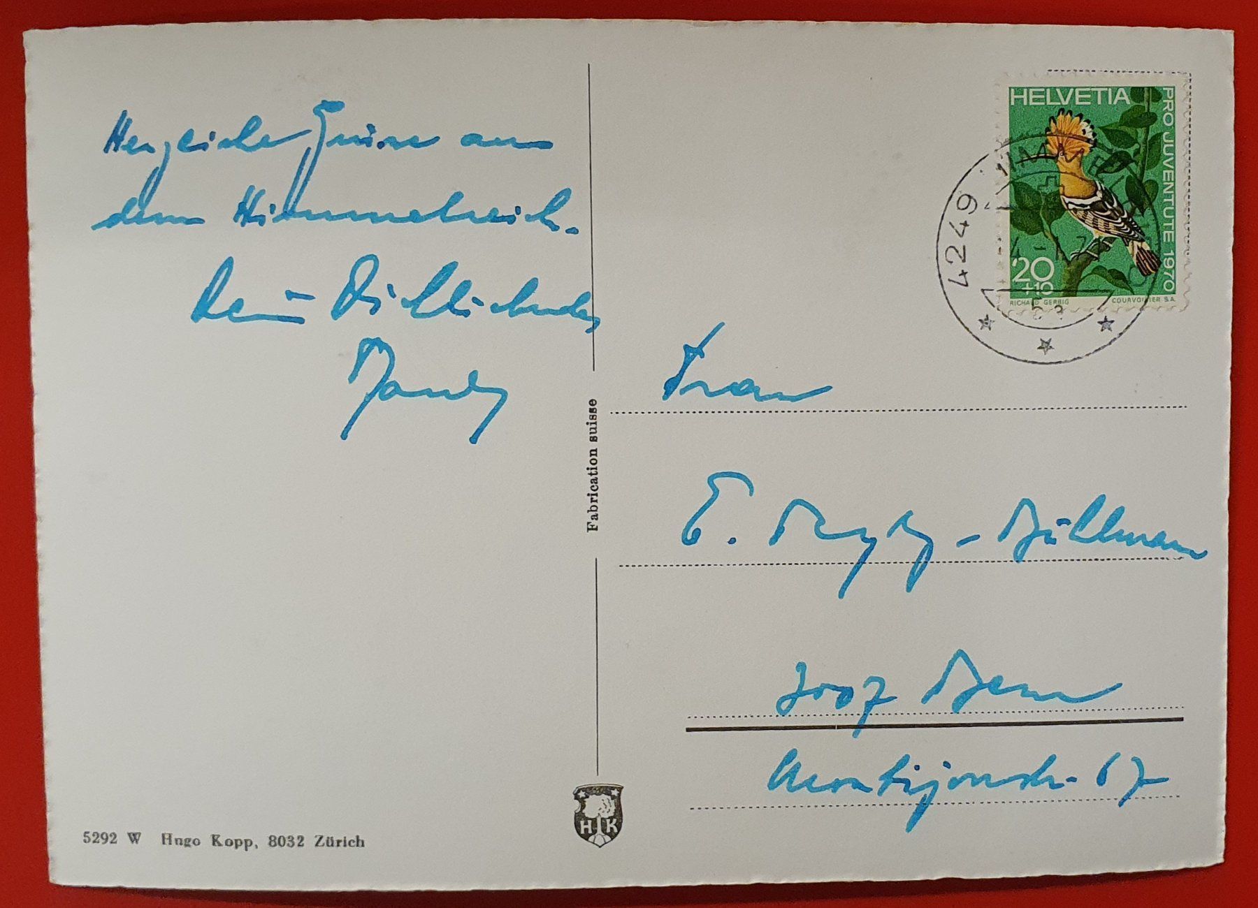 Cartoline postali: Himmelried 1971 – Usato da Kreuzlingen venduto da Rschweiz1 1