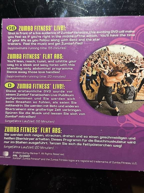 Tutti i DVDs: Zumba-Programm (DVD) – Usato da Bern venduto da iksworbmod 1