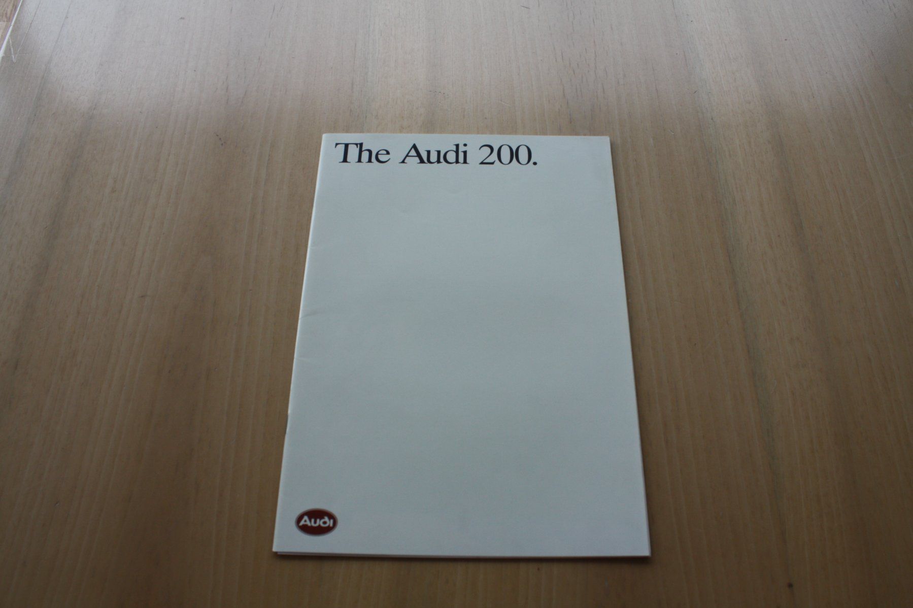 Audi Documenti: Audi 200 Prospekt 8/1985 – Usato da Wikon venduto da erwin400