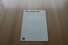 Audi 200 Prospekt 8/1985