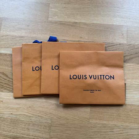 Louis Vuitton Papiertragetaschen, 3 Stück, Top Zustand!