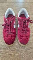 Sneakers Bershka Bordeaux Velours Grösse 39