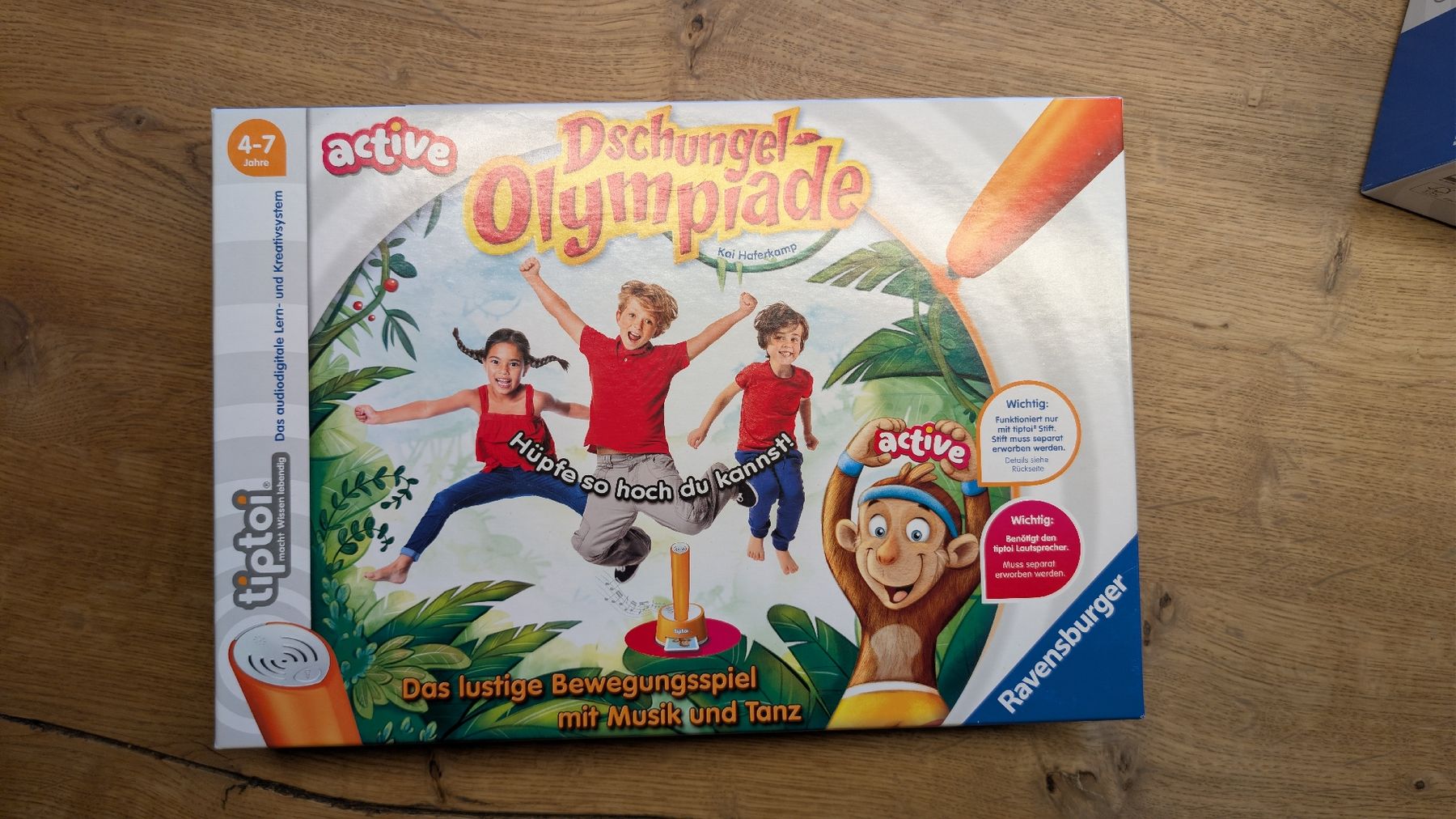 Tiptoi Spiele: Tiptoi Dschungel Olympiade Spiel – Gebraucht aus Hüttlingen von Remalimo