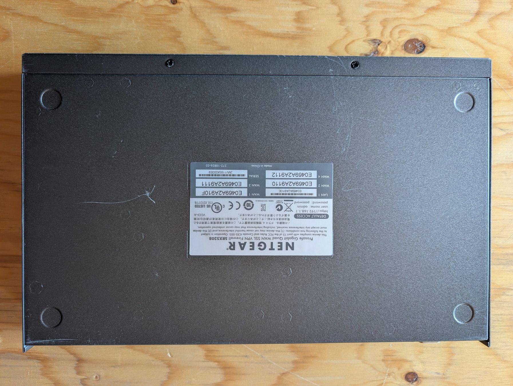 Netgear Pare-feu: NETGEAR prosafe Gigabit Quad WAN SSL VPN Firewall SRX5308 – Neuf avec emballage d'origine à Huémoz par pat_bqf9 3