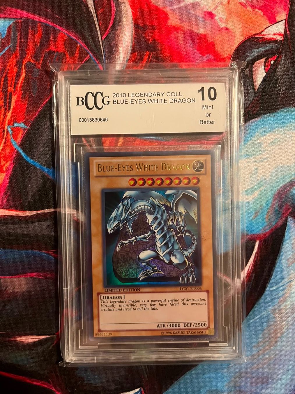 Yugioh Carte collezionabili: Blue-Eyes White Dragon BCCG 10 – Nuovo (secondo la descrizione) da Siebnen venduto da Arti54