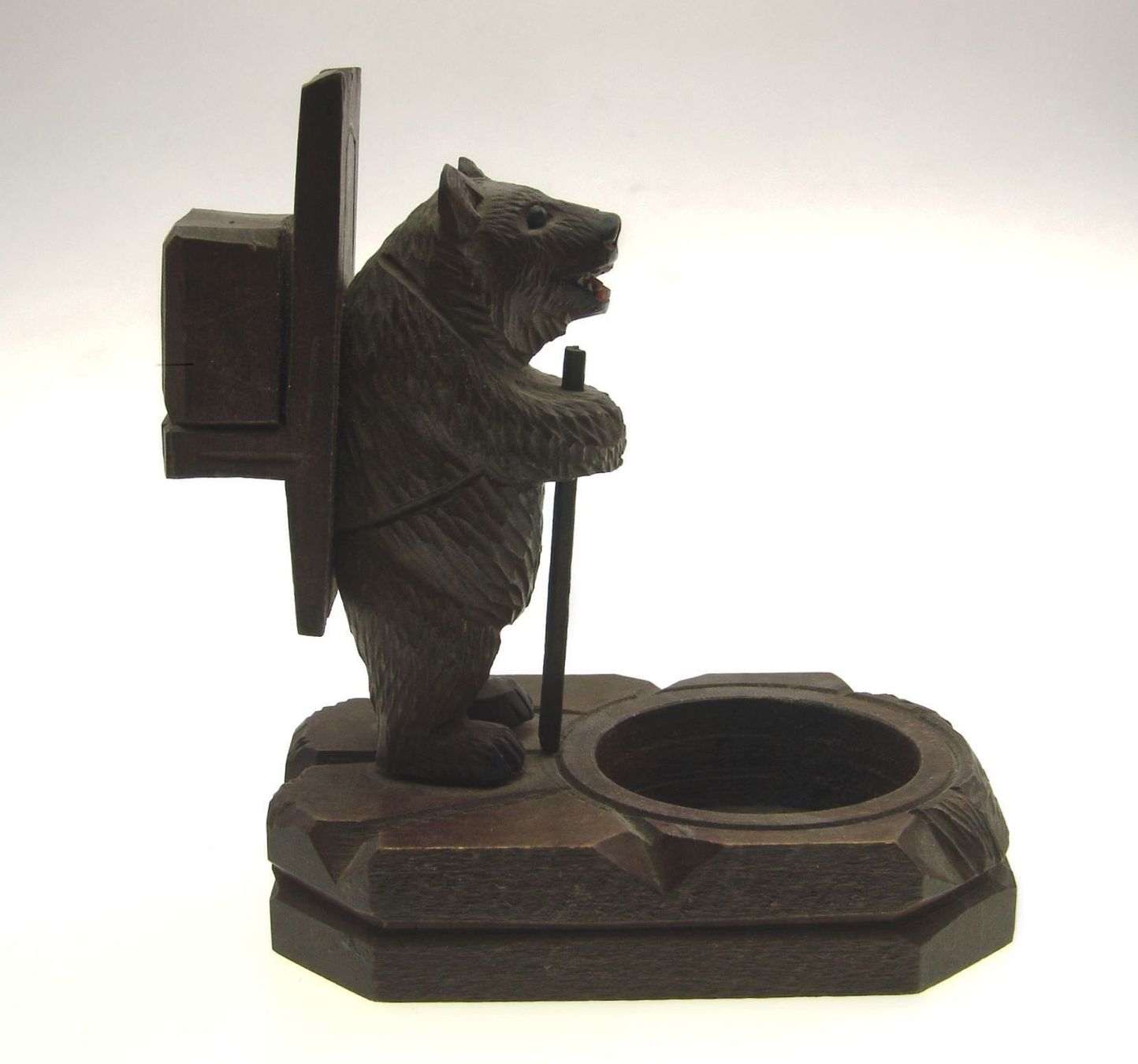Sculptures & Statues: Alter wunderschöne Brienzer Wanderbär mit Streichholzhalter – D'occasion à Langenthal par TolleGeschenke2026 1
