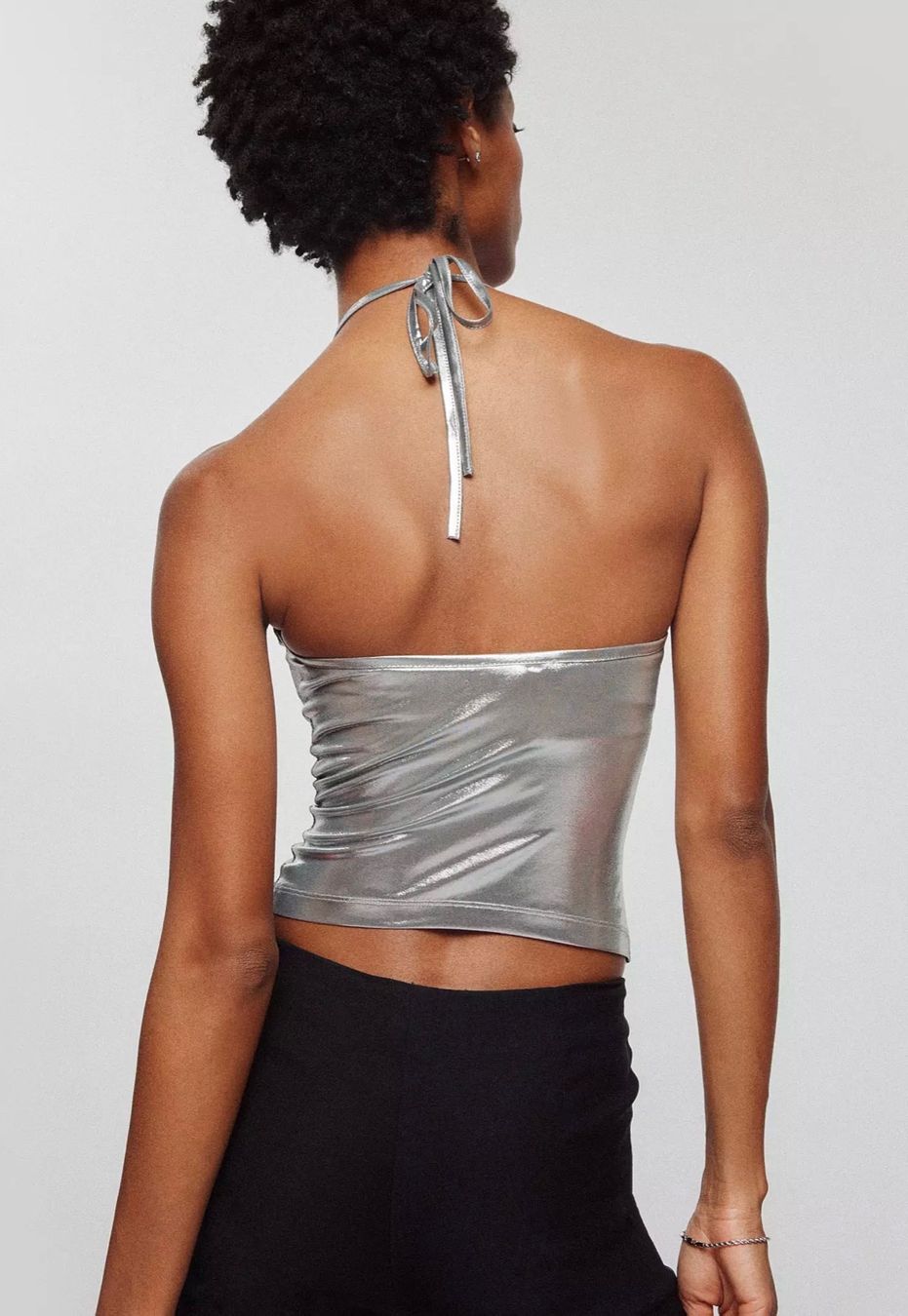 Diesel Top: Diesel Halterneck Top in Silber – Nuovo (secondo la descrizione) da Wetzikon ZH venduto da ale_5bvt 2