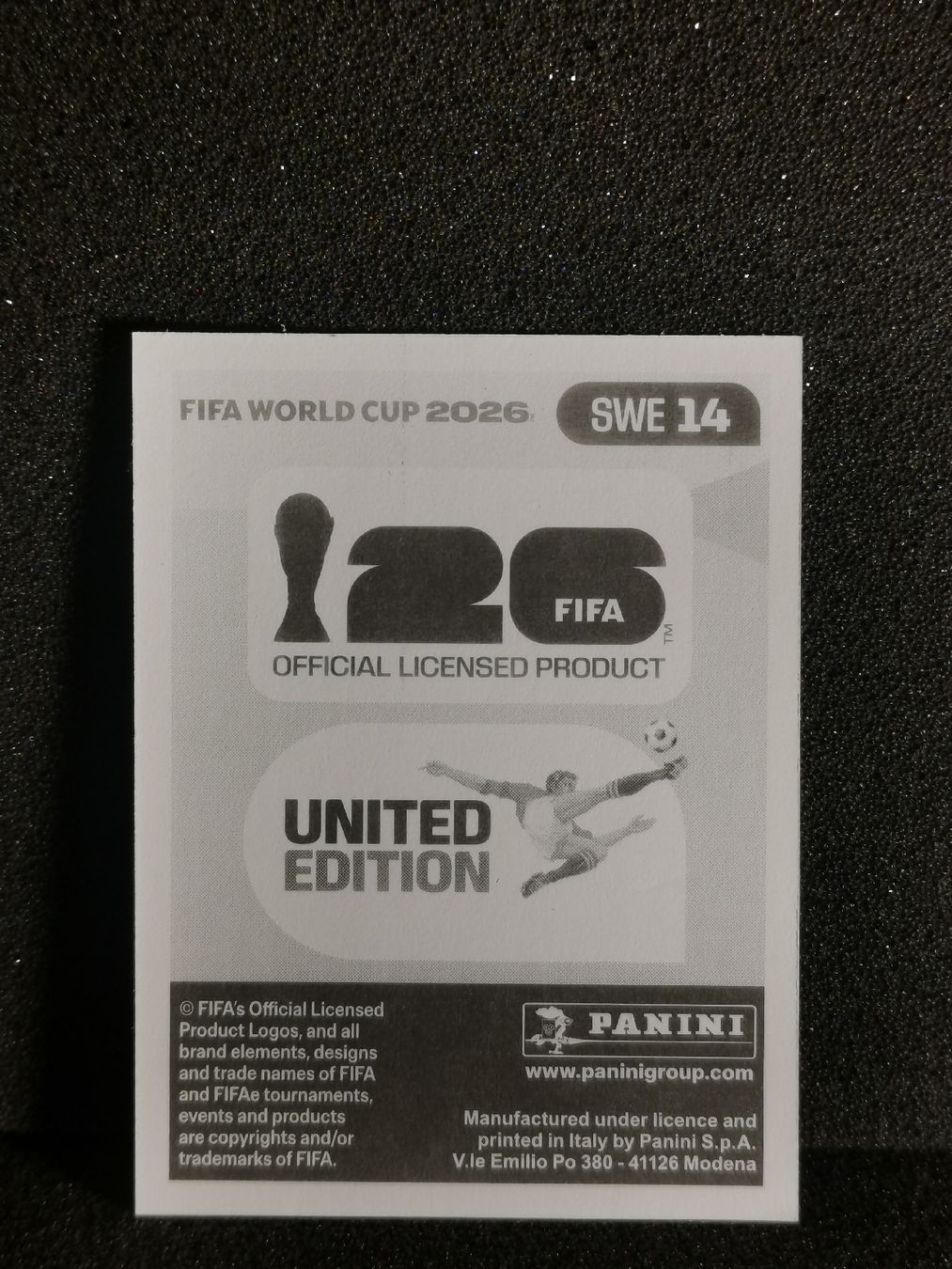 Panini Carte collezionabili: Panini Wm 2026 Sticker :Daniel Svensson Swe 14 – Usato da Einsiedeln venduto da sza_588x 1