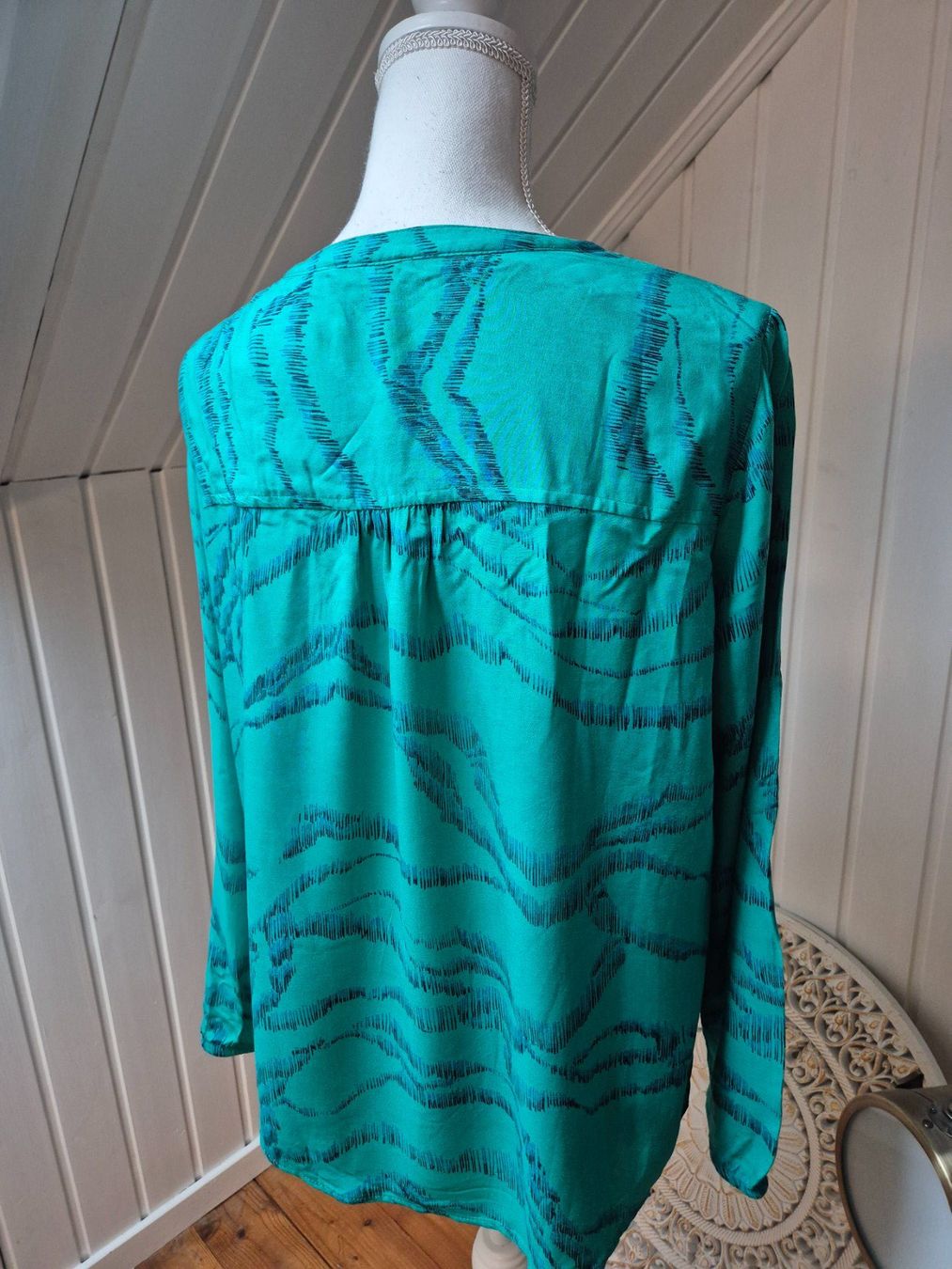 Cecil Blusen: CECIL    bluse   💚🩵💙    Grösse S – Gebraucht aus Niederweningen von Obson 4
