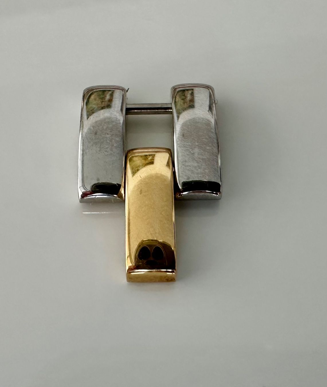 Baume & Mercier Orologi: BAUME & MERCIER LINEA  - MAILLON BICOLORE 14 mm – Nuovo (secondo la descrizione) da Conthey venduto da advisia 2