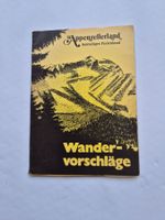 Appenzellerland Wanderbroschüre Übersichtskarte