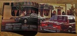 1984 Cadillac Cimarron USA Prospekt