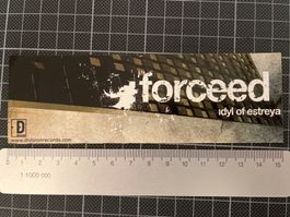 forceed idyl of estreya Sticker Groove Sludge Metal Hardcore