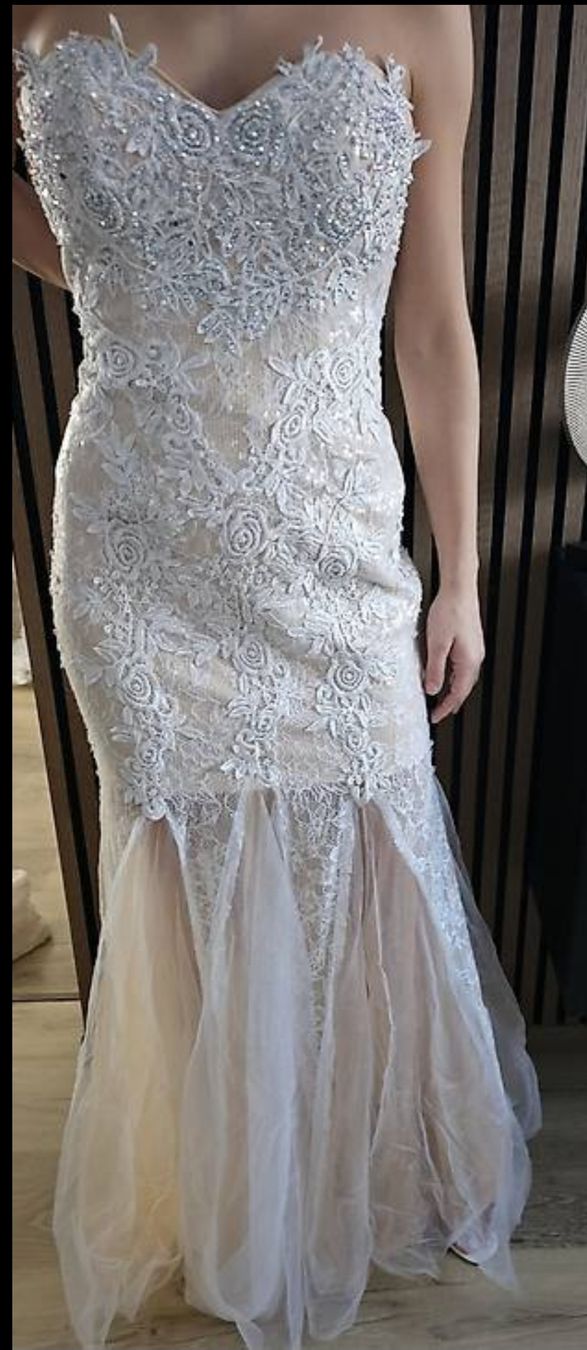 Kleider: Abendkleid/ Brautkleid gr 38 – Neu (gemäss Beschreibung) aus Grosshöchstetten von Qenko