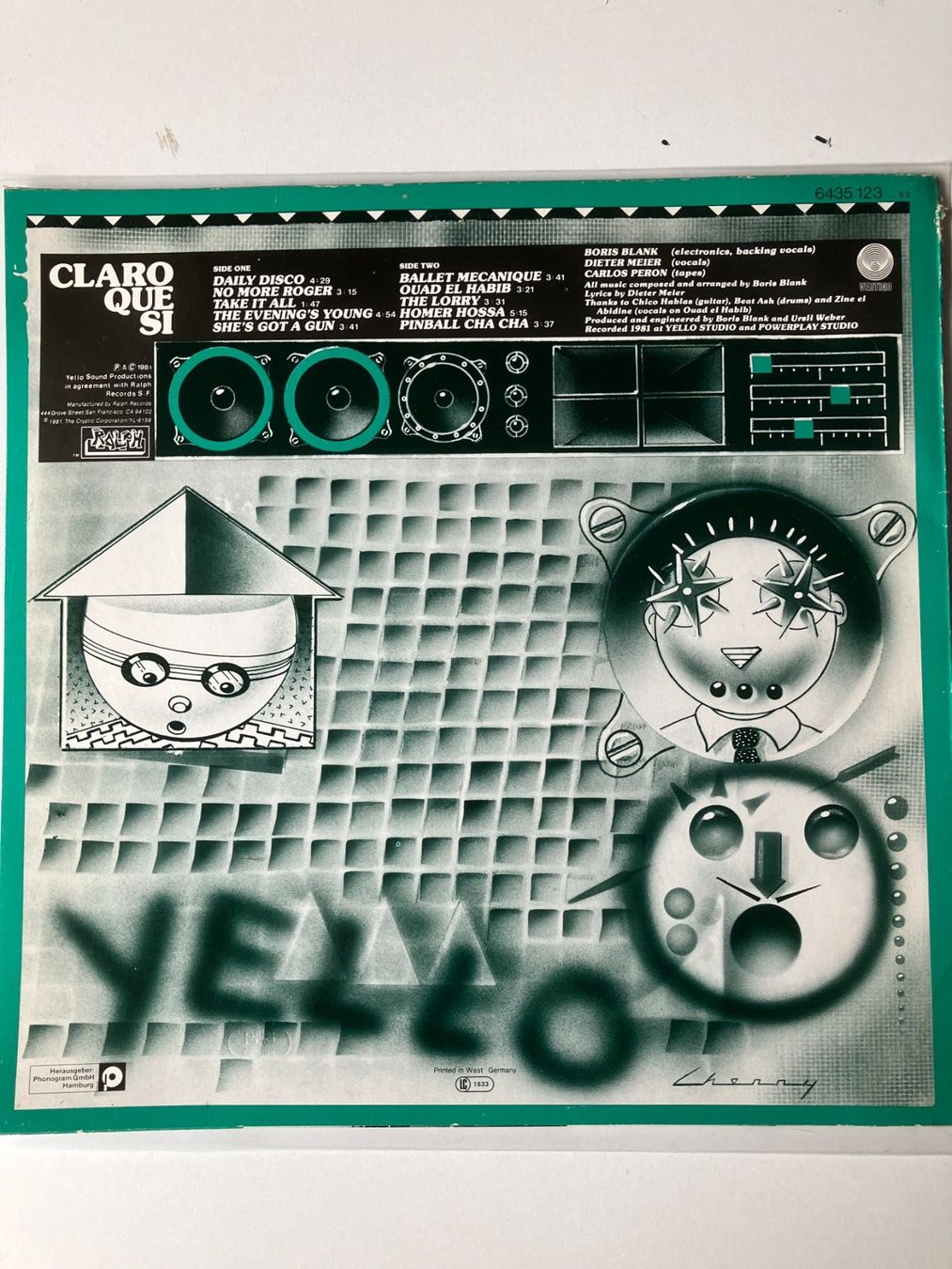 Vinyles: Yello – D'occasion à Aarwangen par Jukebox3 3
