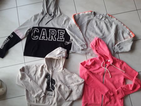 4er Set: Lässige Hoodies/Pullis