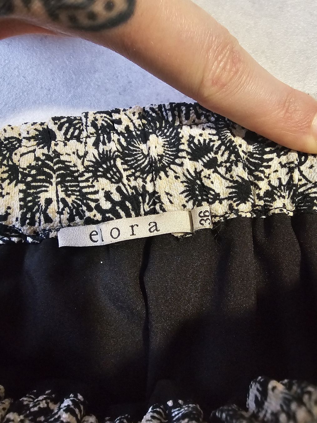 Röcke: Jupe Elora à motifs, taille 36 – Neu (gemäss Beschreibung) aus Sornetan von T.a333 2