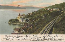 Karte Walchwil  1905