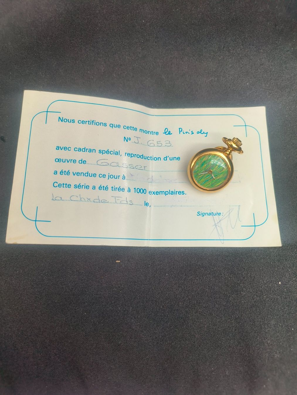 Orologi: Pin's Oly – Usato da La Chaux-de-Fonds venduto da curtitswisswatches 1