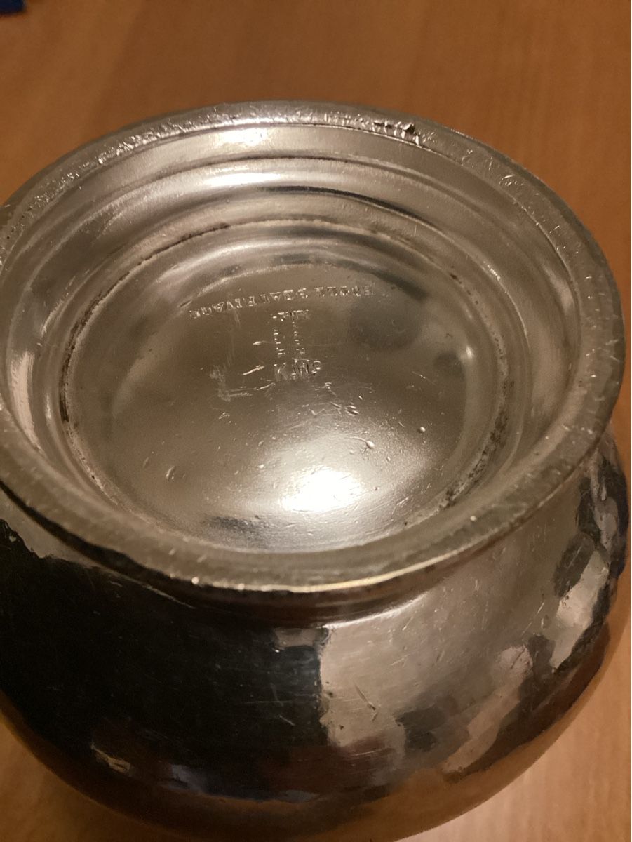 Karaffen: Gebr. Hepp Milchkännchen Hotel Silber versilbert c.1924 – Gebraucht aus Nunningen von Vintage59 2