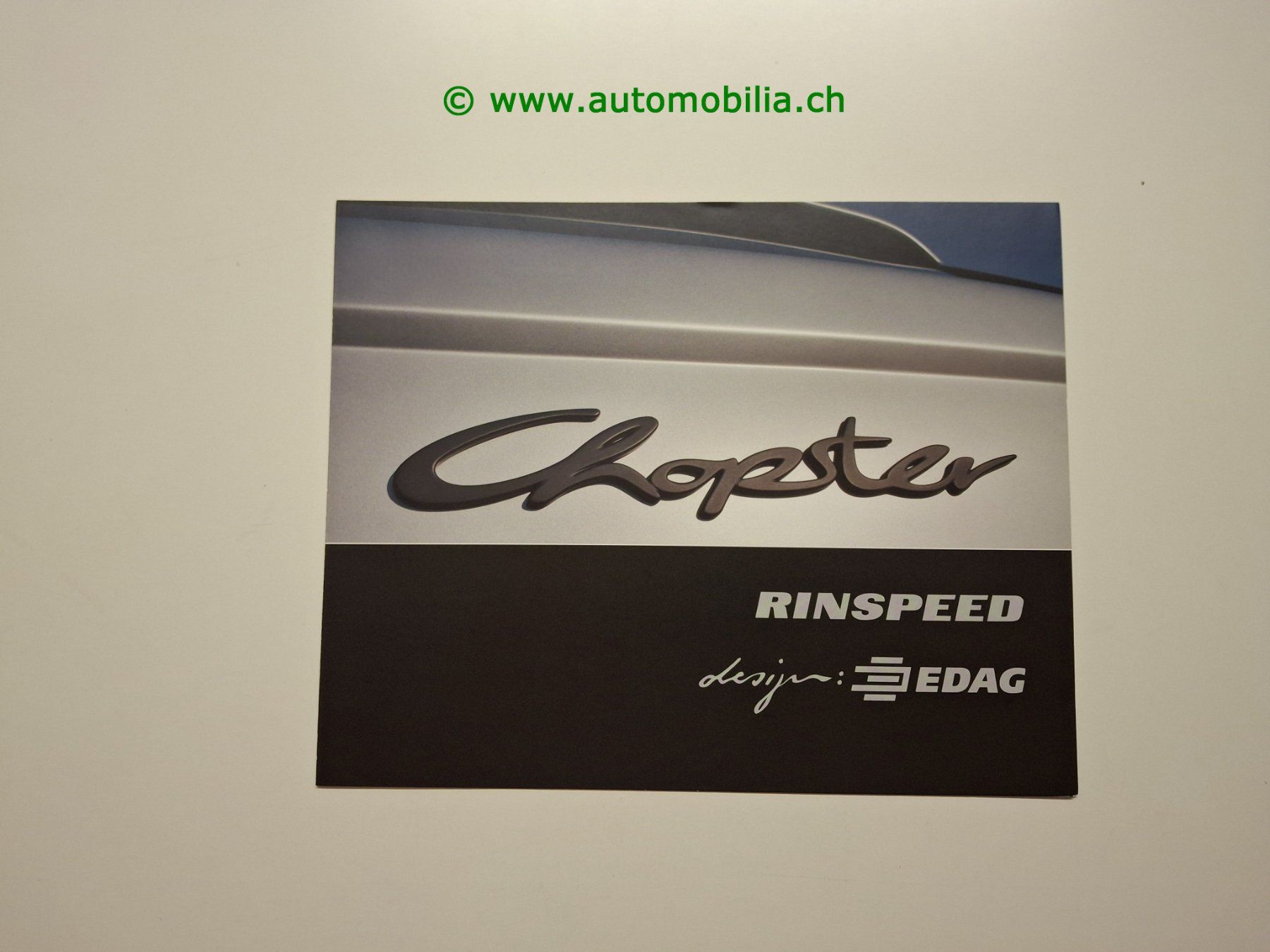 Rinspeed Chopster (Porsche Cayenne) by EDAG Prospekt deutsch (Gebraucht ...