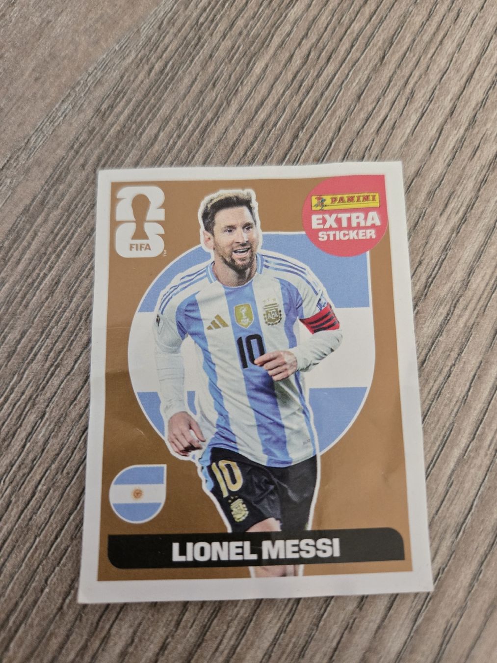 Panini Carte collezionabili: FIFA World Cup 2026 Extra Stickers Messi Bronze – Nuovo (secondo la descrizione) da Arlesheim venduto da ErdeEre1 2