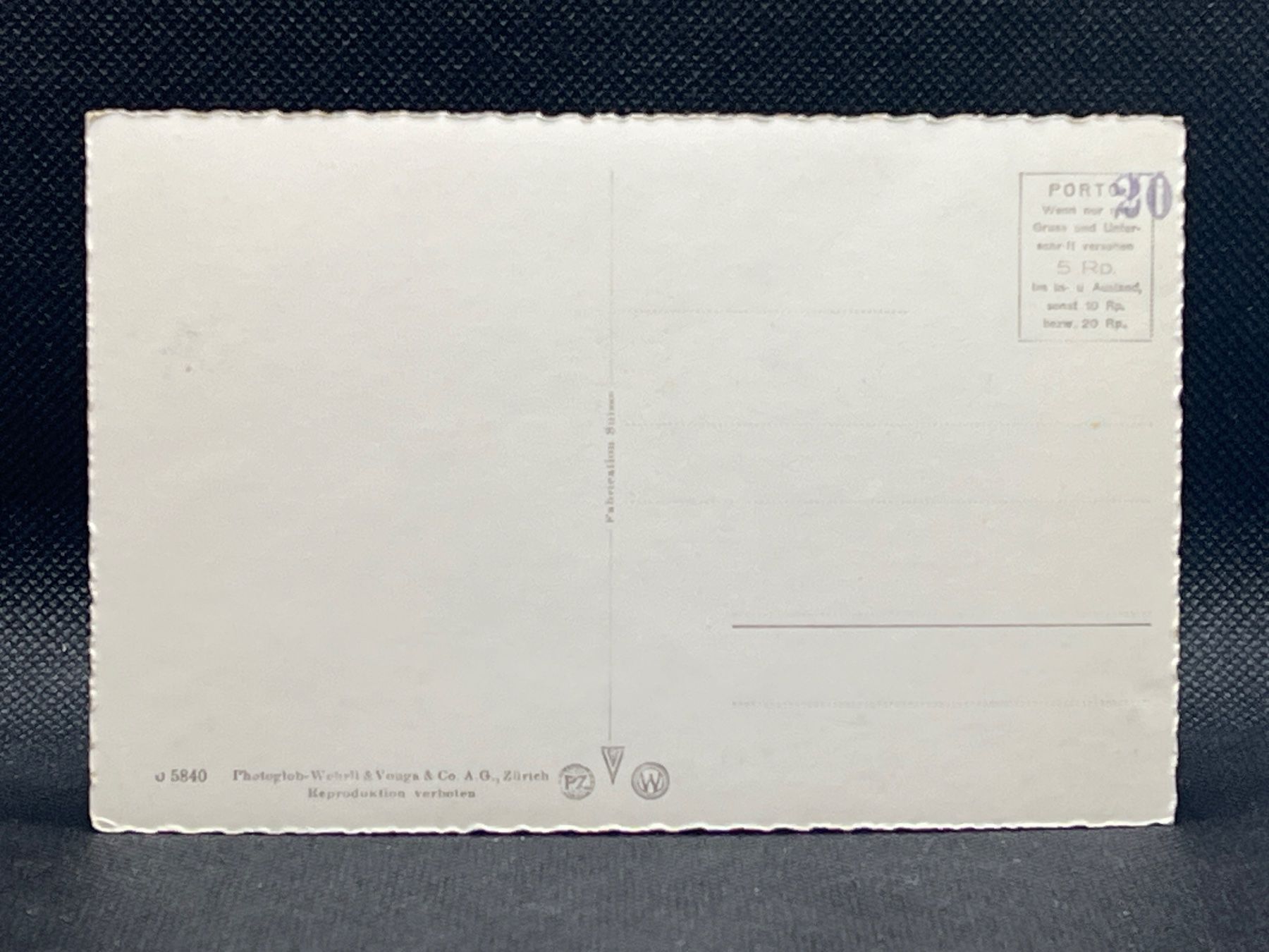 Cartoline postali: St. Moritz-Dorf, Schiefer Turm – Usato da Widnau venduto da Brusi9 1