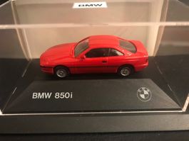 Herpa BMW 850i rot 1:87 OVP (war nur über BMW erhältlich)