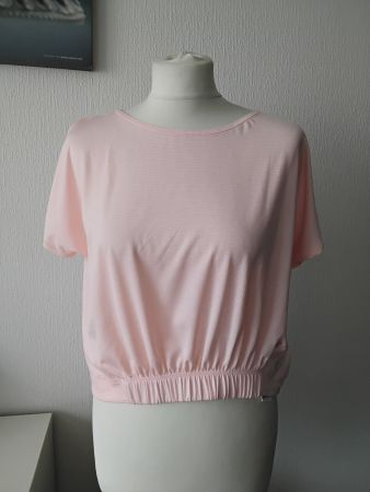 T-shirt sport femme, rose poudré, Sissy mua t38