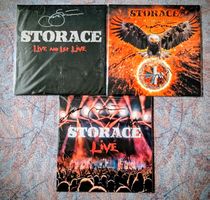 Signierte Storace Vinyl LP Sammlung 3 Stück