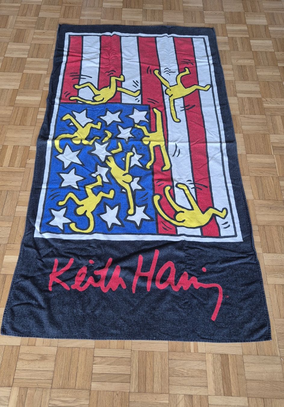 Teli da bagno: Keith Haring Strandtuch – Usato da Solothurn venduto da andrea2011