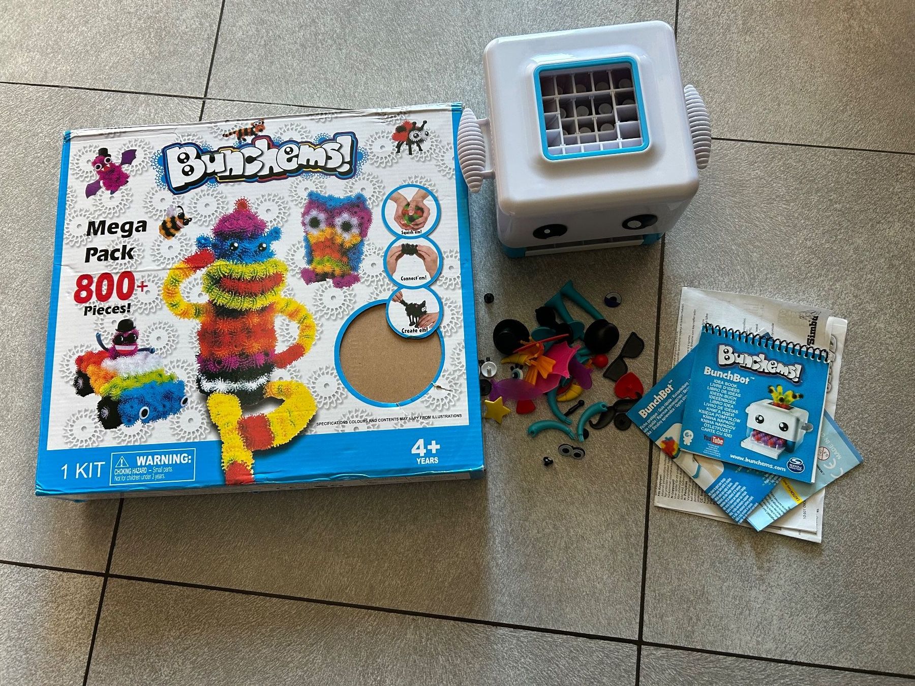 Giocattoli: Bunchems mega pack + 800 piece + accessoires 4+ – Usato da Arbedo venduto da nadia1973 1