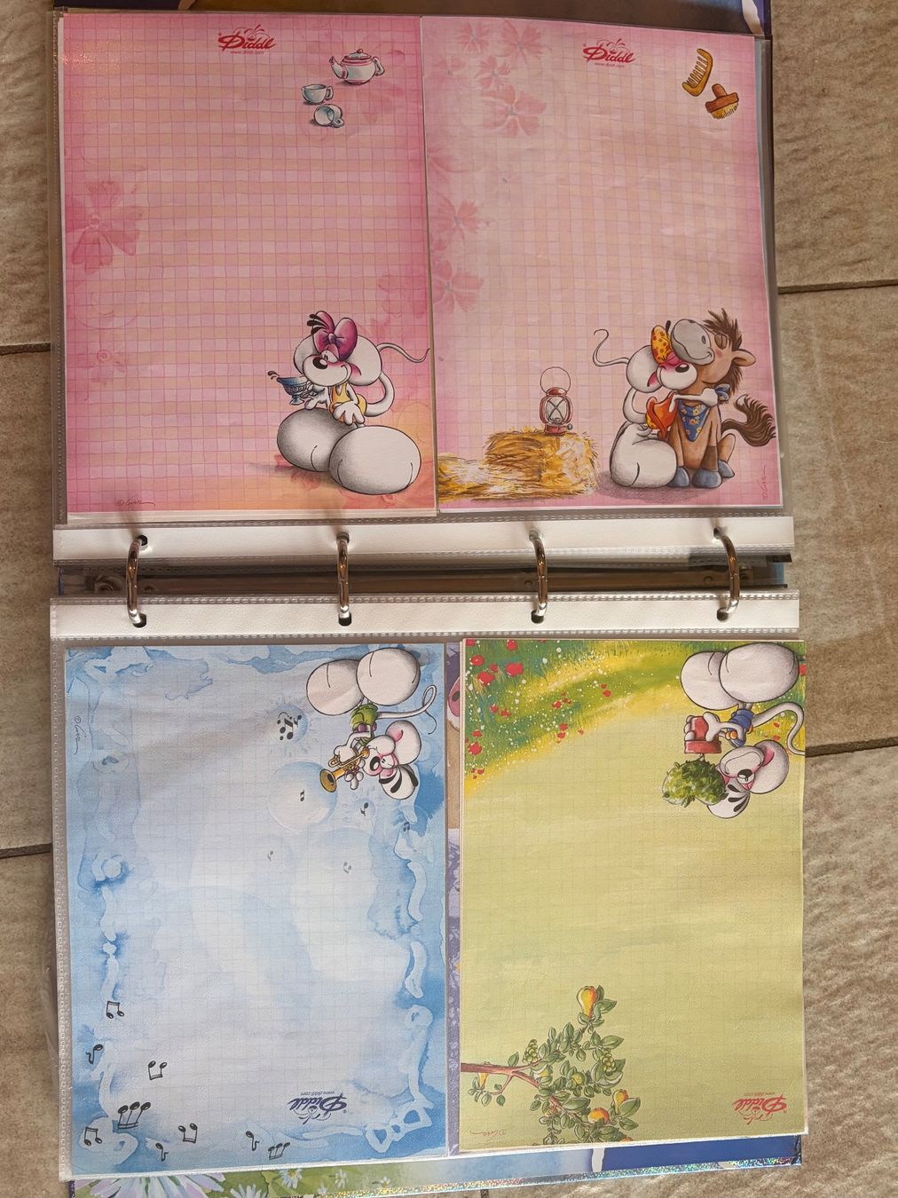 Classeurs: Diddl-Maus Briefpapier-Ordner – Neuf (Voir description) à Jonen par f_abiiiennee 3