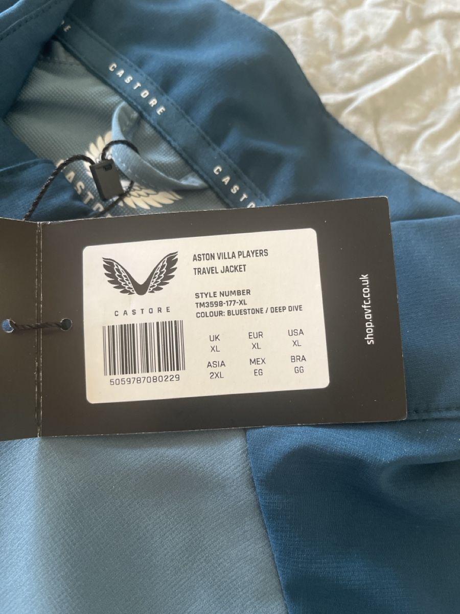 Canottiere & Pantaloni: Jacket aston villa – Nuovo e nell'imballaggio originale da Chambésy venduto da wal_zv2t 2