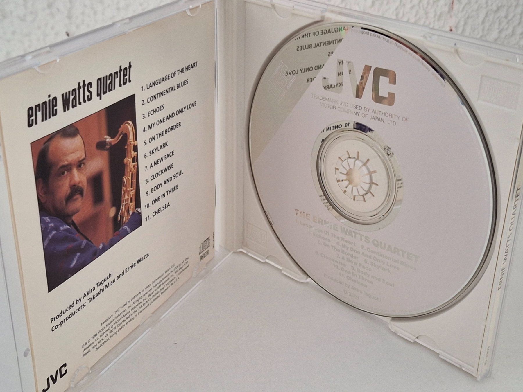 CD: CD Ernie Watts Quartet - World Class Music  Jazz – Usato da Aarberg venduto da Jackup1 2