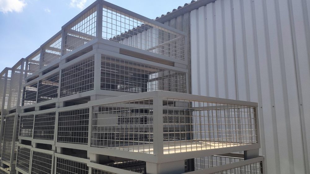 Gitterbox 800x1200x800mm – Tragkraft 1.500 Kg, Ge Produktbild-Vorschau 4