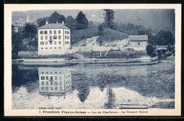 Les Brenets, Lac de Chaillexon, Fronti