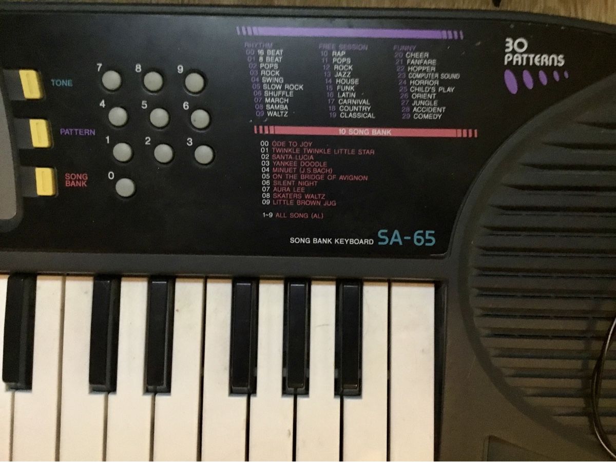 Casio Instruments de musique: Keyboard Casio SA 25 – D'occasion à Schlieren par Jeajet 6