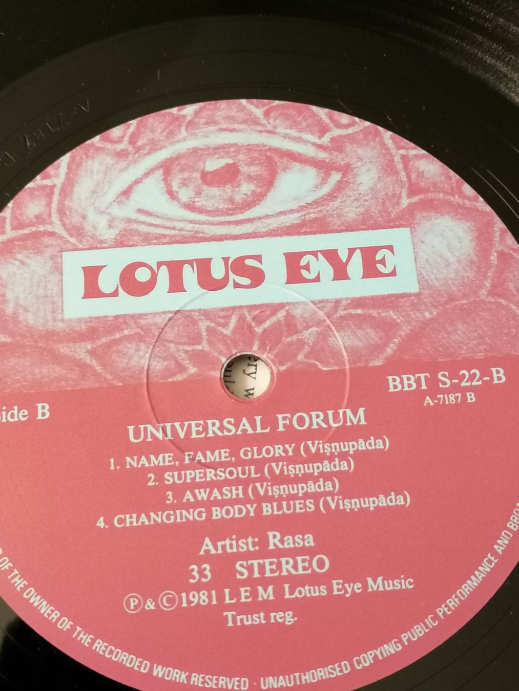 Dischi in vinile: LP - RASA - Universal Forum - Vinyl 1982 – Usato da Basel venduto da vintagecollector 3