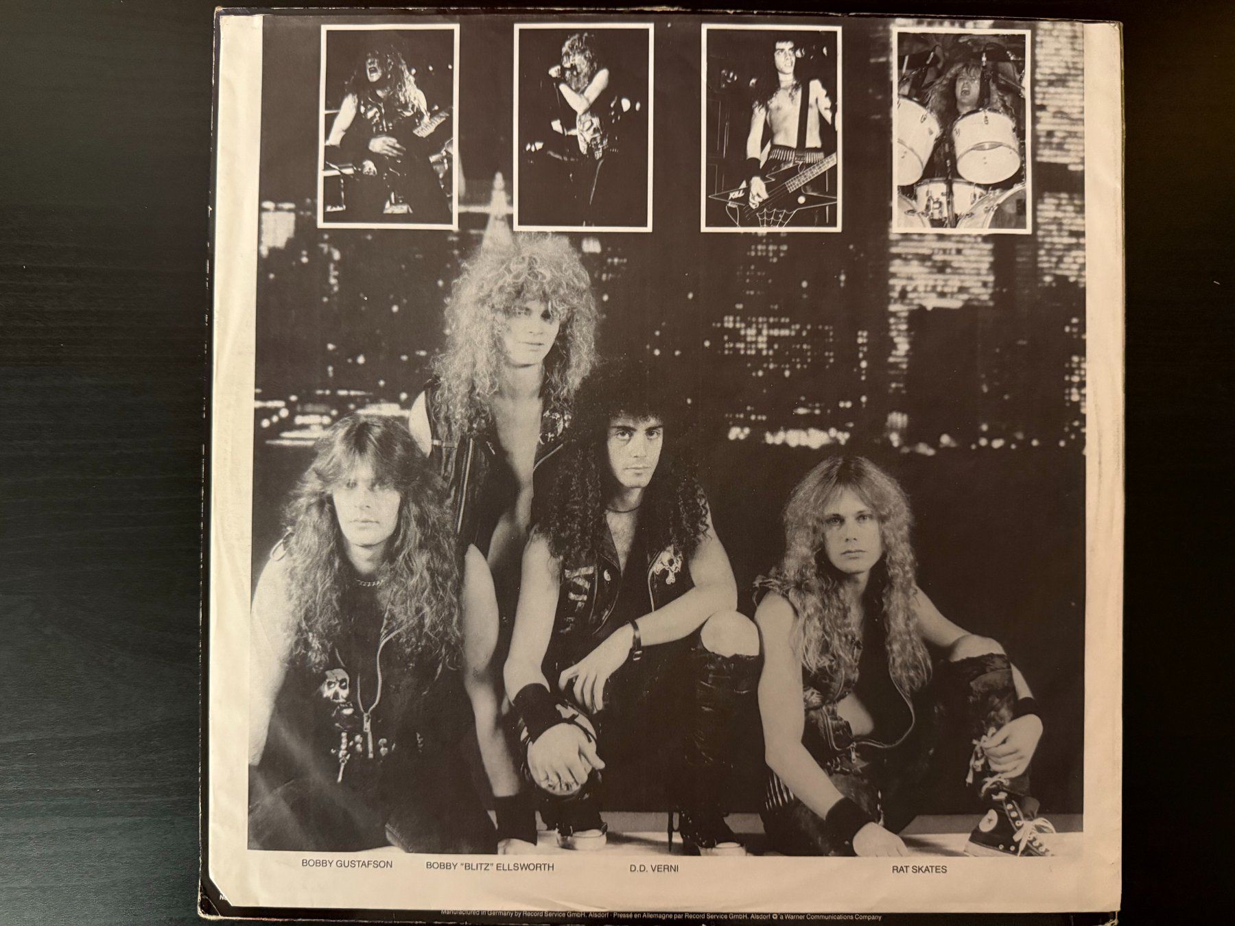 Dischi in vinile: Overkill – Taking Over [LP EU 1987] – Usato da Tamins venduto da Dark-Skull-Vinyl 2