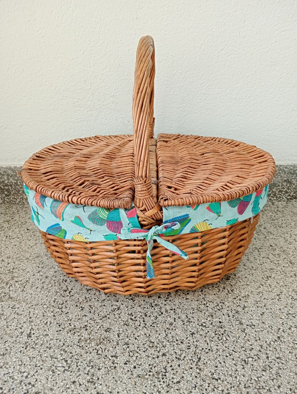 Altro per la casa: Picknickkorb Korb Weide mit Stofffutter 40 x 30 x 20cm – Usato da Allschwil venduto da Evgeniia78 7