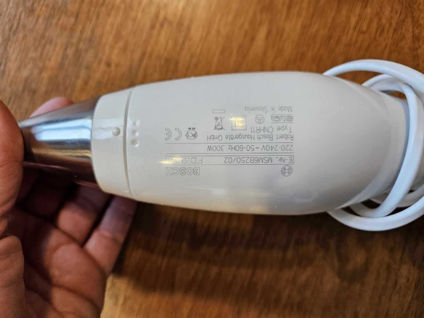 Bosch Elettrodomestici da cucina: BOSCH Stabmixer - 300W – Usato da Eschenbach SG venduto da MarThu 4