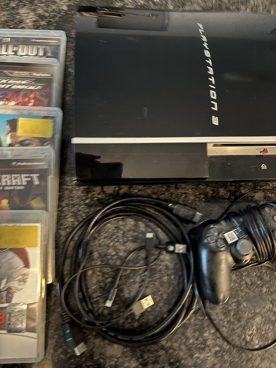 Sony Console: Playstation 3 (PS3) Controller & Spielen – Usato da Zug venduto da Deks 1