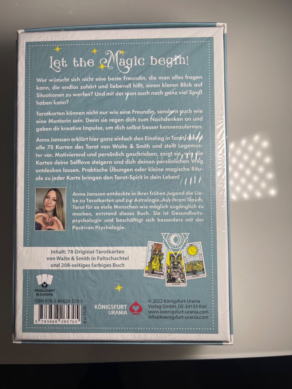 Libri: Tarot Starterkit Anna Janssen, neu & verpackt – Nuovo e nell'imballaggio originale da Zufikon venduto da Sanfat 2