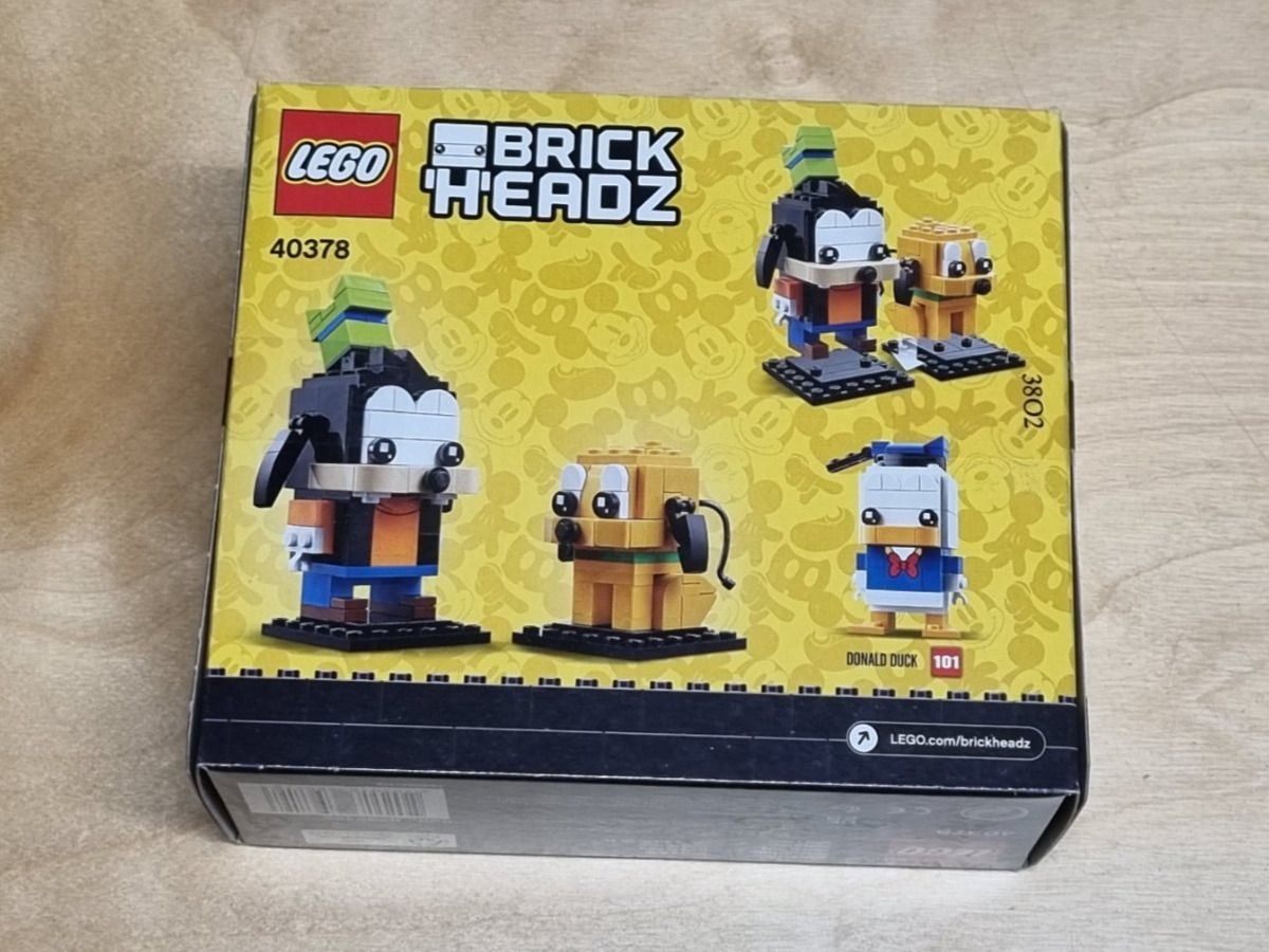 Lego Kit di costruzioni: LEGO BrickHeadz 40378 Pluto & Goofy – Nuovo e nell'imballaggio originale da Basadingen venduto da tot_59zf 1
